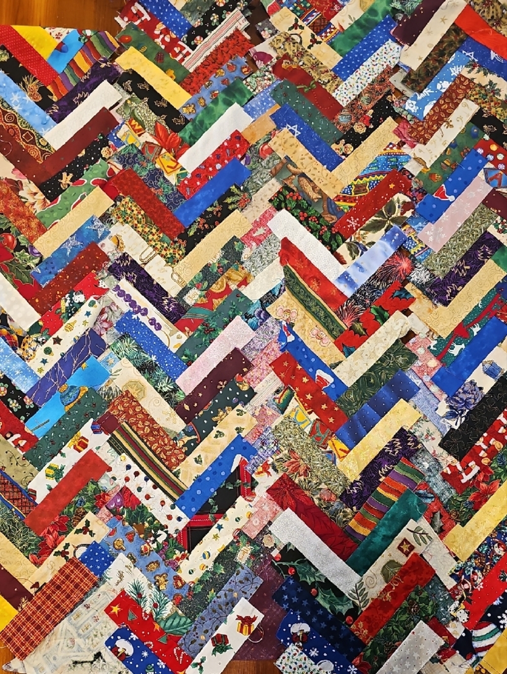 Handmade Holiday Patchwork Pieces